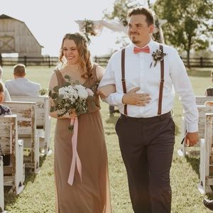 dune chiffon bridesmaid dresses